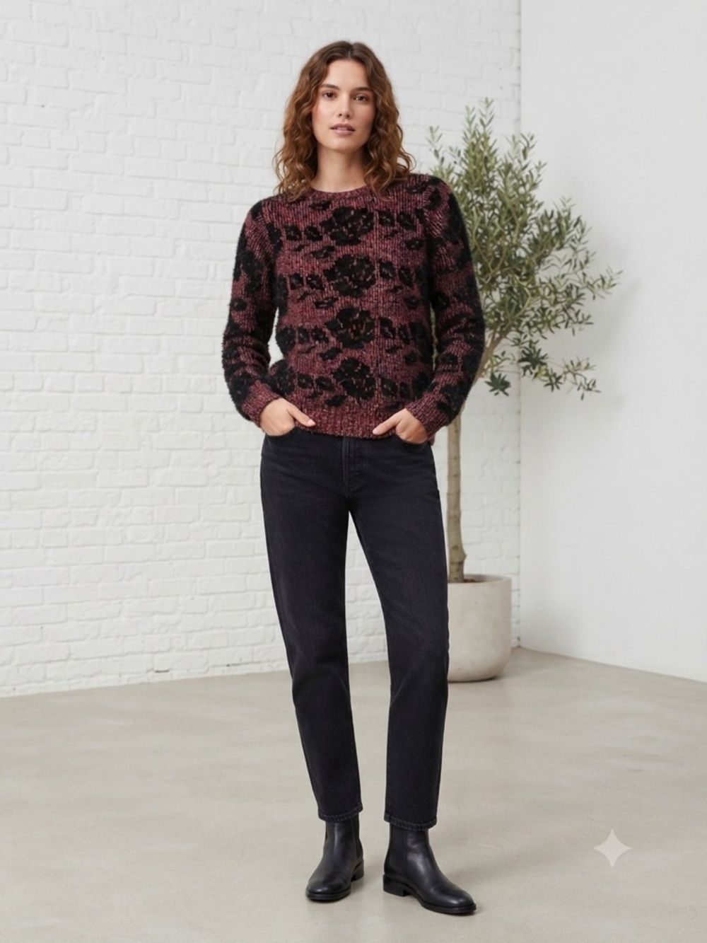 Black Straight-Leg Jeans — Everyday Sleek Style